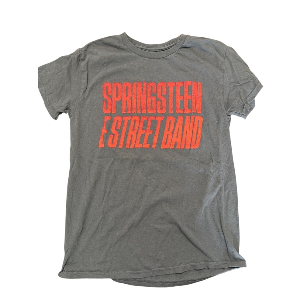 Bruce Springsteen E Street Band 2023 Tour TShirt Women's Small Black Graphic Tee